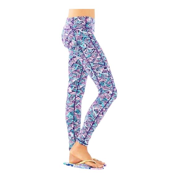 Lilly Pulitzer Luxletic 26" Weekender UPF 50+ Leggings Workout Women's S… - Picture 1 of 10